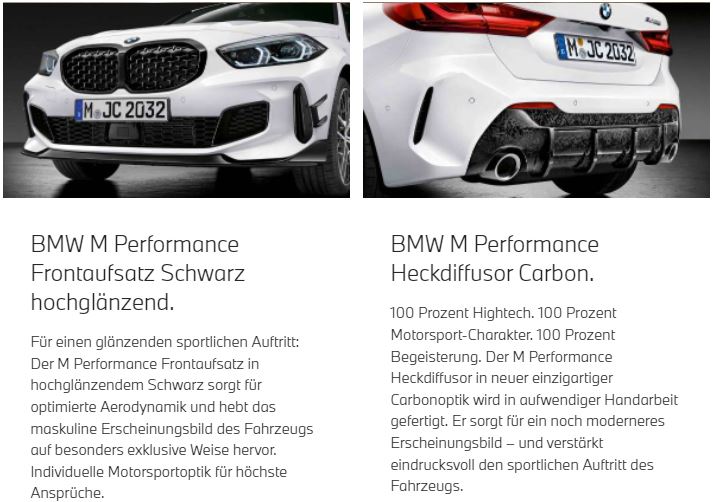 1er M-Performance Parts 1er M-Performance Parts