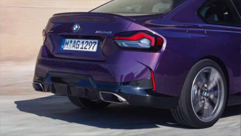BMW 2er Coupe Heckdesign BMW 2er Coupe Heckdesign