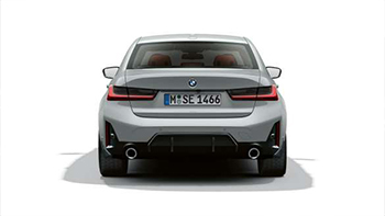 BMW 3er Limousine Heckdesign 