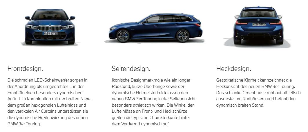 BMW 3er Touring Exterieur BMW 3er Touring Exterieur