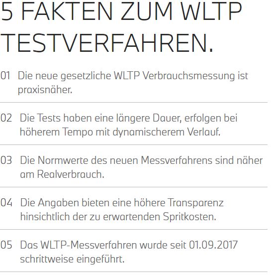 5 Fakten zu WLTP