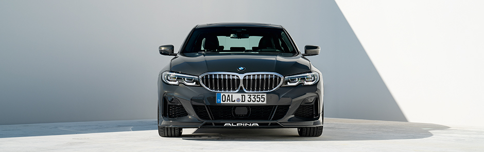 BMW ALPINA D3S - Frontale Ansicht BMW ALPINA D3S - Frontale Ansicht