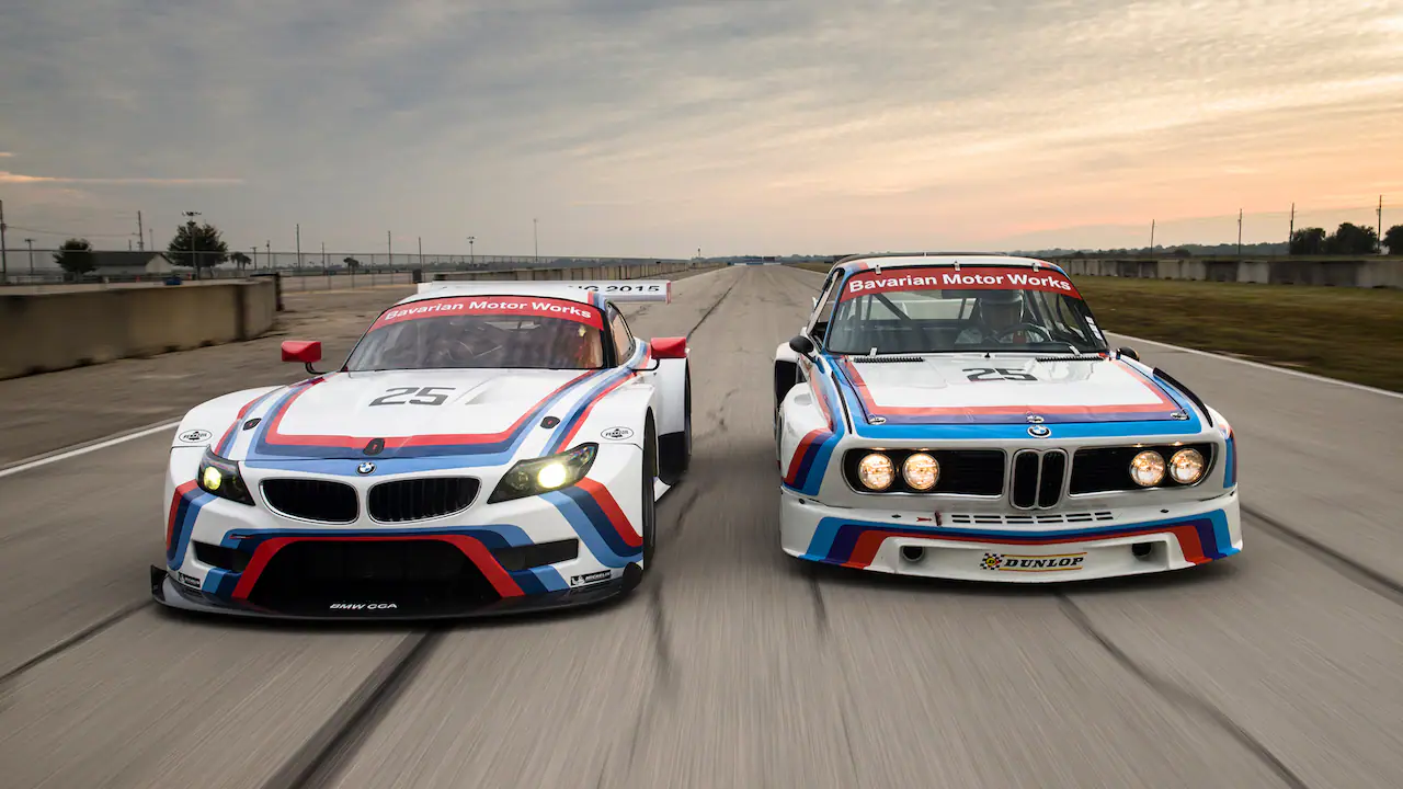 BMW Z4 GT3 2017 & 3.0 CSL 1973