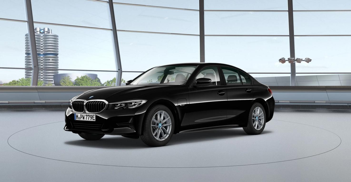 BMW 320e - Frontale Ansicht BMW 320e - Frontale Ansicht