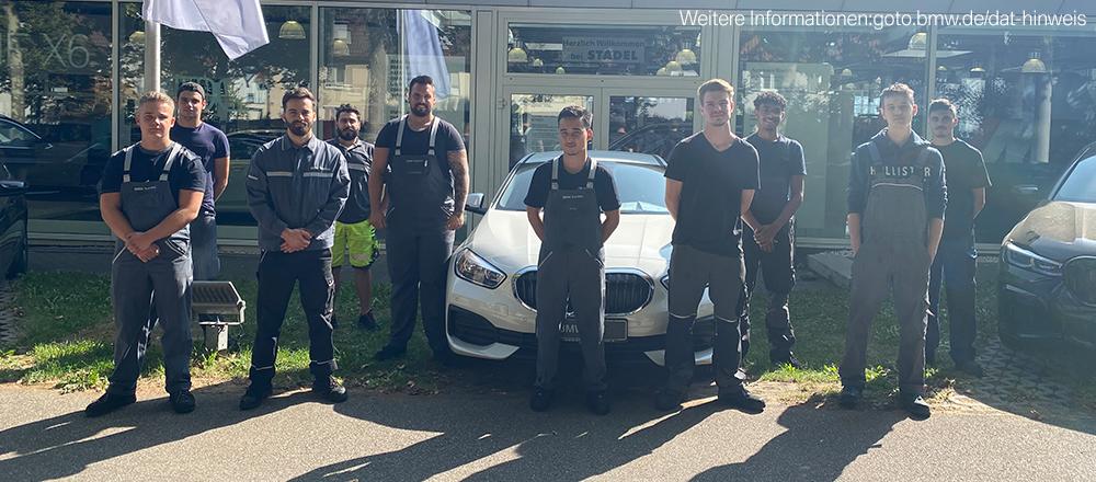 Unsere gewerblichen Azubis - Autohaus Stadel