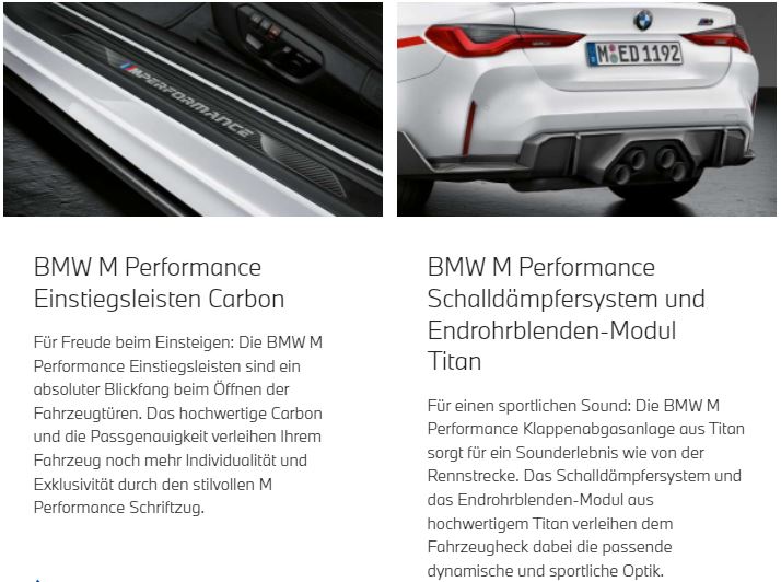 M Performance Parts M Performance Parts