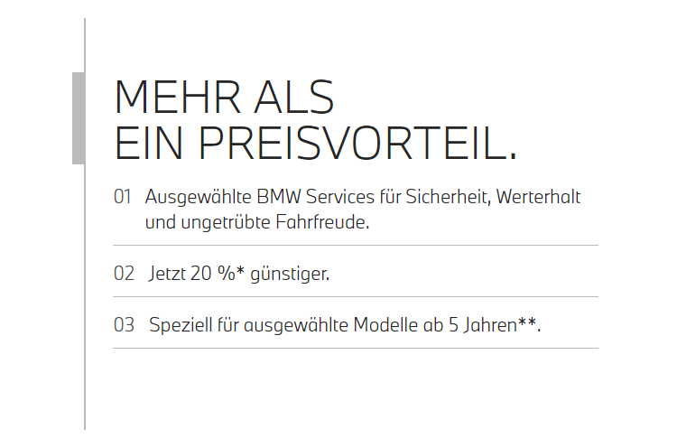 Service 5+ - Unser Preisvorteil Service 5+ - Unser Preisvorteil