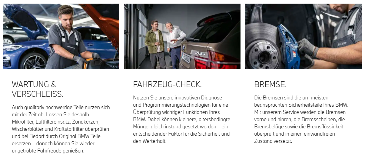 Wartung&Verschleiß - BMW Service 5+