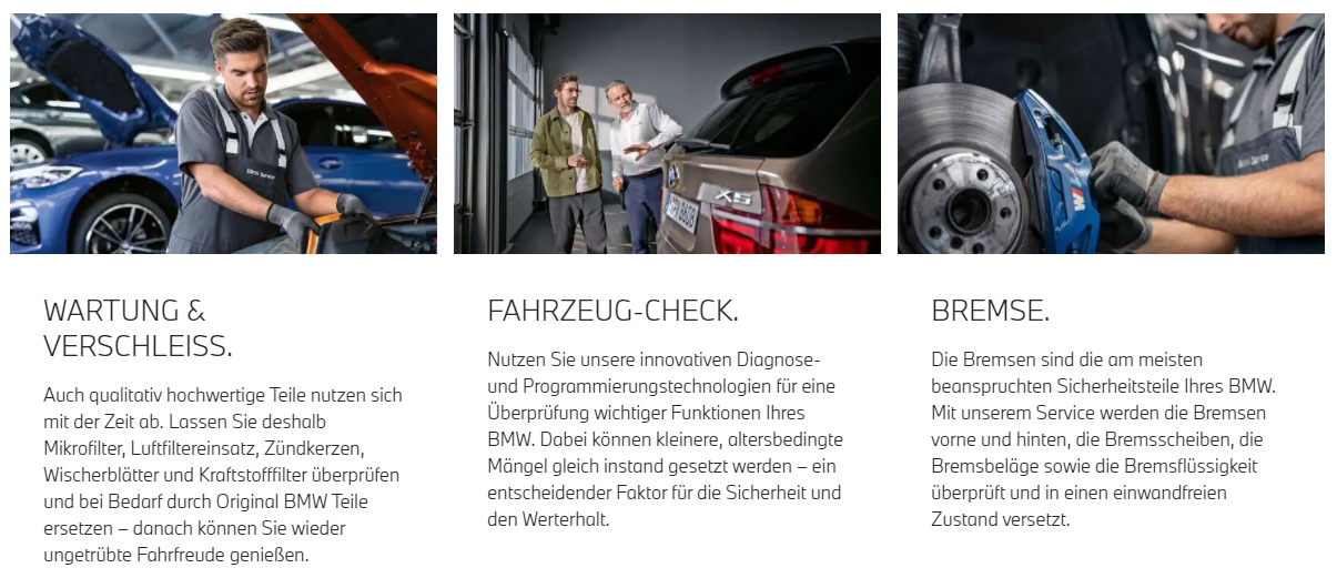 Wartung&Verschleiß - BMW Service 5+ Wartung&Verschleiß - BMW Service 5+